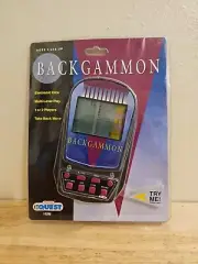 Backgammon Handheld LCD Electronic Game Manley Toy Quest