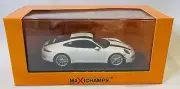 Maxichamps 1/43 Scale 940 066222 - 2016 Porsche 911 R - White/Black Stripes