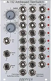 Doepfer A-152 Voltage Addressed T&H/Switch Eurorack Modular Synth
