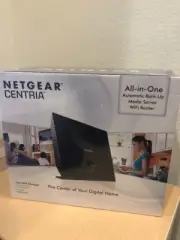 Netgear WNDR4700-100NAS Centria All-in-One Media Server WiFi Storage Router...