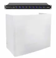 American DJ Pro-ETS White Scrim For Pro Event Table II DJ Facade + Power Strip