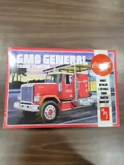 AMT 1179 1:25 Coca Cola GMC General Truck Tractor Plastic Model Kit Semi Big Rig