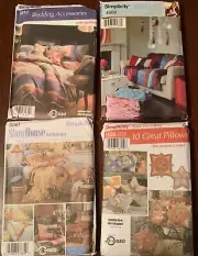 Simplicity Bedroom Bean Bag Throw Pillows Sewing Patterns Your Choice