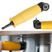 90 Degree Angle Drill Adapter Screwdriver Attachment Labor-Saving Right Negative