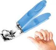Toe Nail Clippers, Heavy Duty Manicure Nail Kit, Anti-Splash Personal Care Tools, Fingernail Trimmer for Travel Grooming, Home Manicure