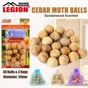 Cedar Mothballs Large Size 24mm Natural Scented Insect Repellent Safe Effective