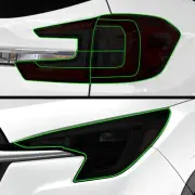 Fits Subaru Ascent 2023-2024 Tail Head Light Precut Smoked PPF Tint Headlight (for: Subaru)