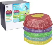 Light Up Stepping Stones | Non Slip Stepping Stones | Colorful Floor Stepping Stones | Outdoor Stepping Stones For Kids | Balance Stepping Stones Interactive And Fun Lighting For Boys, Girls