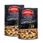 義大利 柯波拉扁豆兩罐 LENTICCHIE / LENTILS 400G 二入