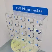 Zinging life Cell Phone Lockers for Employees Phone Pocket 20 Locked Doors