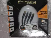 Phoenix Gold Audio Video Interconnect DVD SV Kit 10 ft.