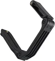 NUOBESTY 1 PC Collapsible Hand Held Camera Stabilizer with Screw Interface for DSLR Mobile Phones Practical Video Rig for Low Angle Filming Black