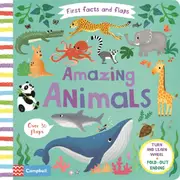 First Facts and Flaps: Amazing Animals by Lon Lee - Book