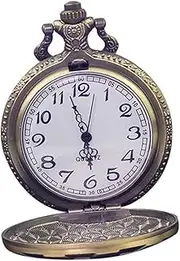 [OATIPHO] 1 PC Pocket Watch Bangle Watches Carabiner Man Watch Necklace Stand Silver Fallout Watch Digital Watch Fob Watch Display Case Wristwatch Numerals Vintage Watch Golf Marker Quartz