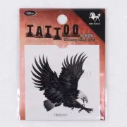 Black Eagle temporary tattoo sticker Body Art Tatoo Waterproof Cool Men Tattoo
