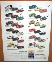 Thunderjet + Thunderjet 500 Advertising Sales Flyer 2000 Johnny Lightning COPY