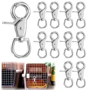 GEEHUA 10PCS Trigger Snap Hooks, Heavy Duty Swivel Snap Hook Metal Clasps Lan...