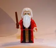 LEGO Harry Potter Minifigure, ALBUS DUMBLEDORE (Genuine)