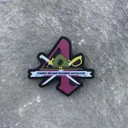 4th Recruit Training Battalion Parris Island MCRD PVC Battalion Patch