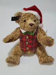 Christopher Radko 14” Noel Teddy Bear Stuffed Animal Plush Christmas Bear NWT