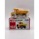 TOMY TOMICA NO. 102 OFF ROAD DUMP 多美小汽車