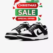 Nike Dunk Low Panda Black White 8.5 / Womens