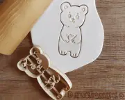 Bear Teddy Bear Forest Plush Toy Cookie Cutter Pastry Fondant