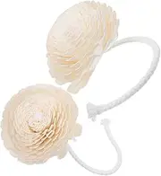 2pcs Small Replaceable Faux Flower Heads Diffuser for Essential Oils Fragrance Diffuser for Home Decor Lightweight Cotton Rope with Chic Design Calming Scent Enhancer
