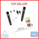 Milk Frother Handheld,Dallfoll USB Rechargeable Electric Foam Wand Maker for Cof