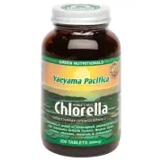 ^ MicrOrganics Green Nutritionals Yaeyama Pacifica Chlorella 200 Tablets