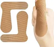 28Pcs Thumb Support Tape for Arthritis Self Adhesive Thumb Protecting Straps,Elastic Thumb Pain Relieving Patch for Sport Support Housework (Beige)