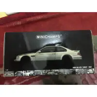 在飛比找蝦皮購物優惠-MINICHAMPS BMW E46 M3 GTR 模型車