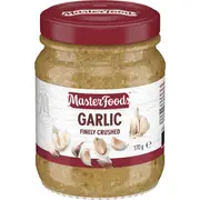 MasterFoods Finely Crushed Garlic 170g