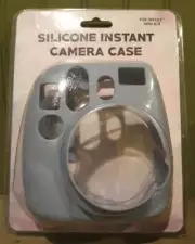 Silicone Instant Camera Case for Instax Mini 8/9 - Light Blue