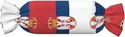 [GaxfjRu] Flag of Serbia print Men's Crewneck Sweater Soft Casual Sweaters for Men Classic Loose Fit Pullover Sweaters