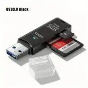 2-in-1 USB 3.0 2.0 Micro SD Card Reader High Speed Data Transmission up to 5Gbps