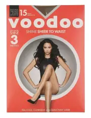 [Voodoo] Shine STW Tights 3 Pack in Brown