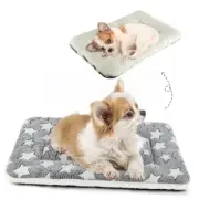 Dog Bed Crate Pad Ultra Soft Pet Bed with Cute Star Print Washable Crate Mat