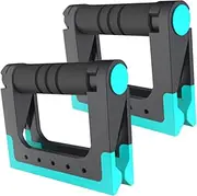 2pcs Push-up Training Board Muscle Trainer Workout Equipment Exercise Plate Gym Equipment Press-up Stand Exercise Supply Work Out Supply Fitness Equipment Push-up Bars Blue