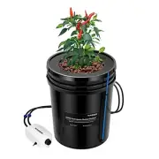 DWC Hydroponics Grow System with Top Drip Kit, 5 1 Bucket + Top Drip Kit