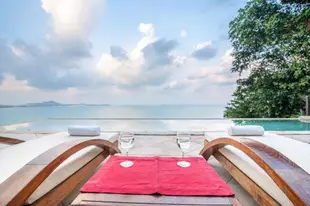 拉邁海灘的3臥室 - 300平方公尺/3間專用衛浴#Villa LOTUS Infinity pool with Seaview 3 BR#