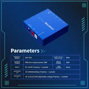 Ghost Fire GP5 五路 GP8 八路 FH10 十路 可擴充 電源供應器 電供 效果器 電源 獨立電供