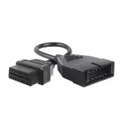 16 Pin Connector Conversion Cable Reliable 12pin to OBD1 to OBD2 Car Accessories