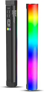 PU4139 32Cm/12.6In Portable Light Stick Magnetic Tube Light Wand 10W Photography Fill Light 2500K-9000K Dimmable 21 Lighting Effect Built-in Battery for Vlog Live Broadcast