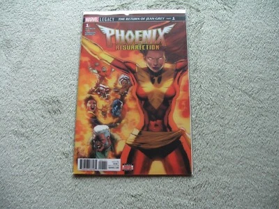 Marvel Comics Phoenix Resurrection Issue 1 Lenticular Variant Cover