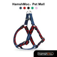 在飛比找蝦皮商城優惠-HamshMoc 波西米亞狗狗胸背帶 多色提花可調節寵物胸背