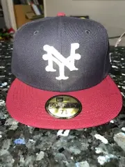 RARE!New Era 59FIFTY New York Cubans NEGRO LEAGUE BASEBALL Cap 7 3/8Hat Club