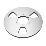 New Silver 1/4 10.5in Empty Takeup Reel 3 Hole Universal Opening Machine Part So