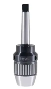 1/16-1/2" MT2 Precision Keyless Drill Chuck, Heavy-Duty with Integrated Shank...