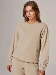 Womens Crew Neck Jumper. Running Bare Legacy Crew Sweat